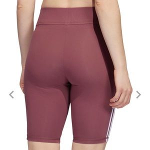 adidas 3 Stripe Cotton Bike Short